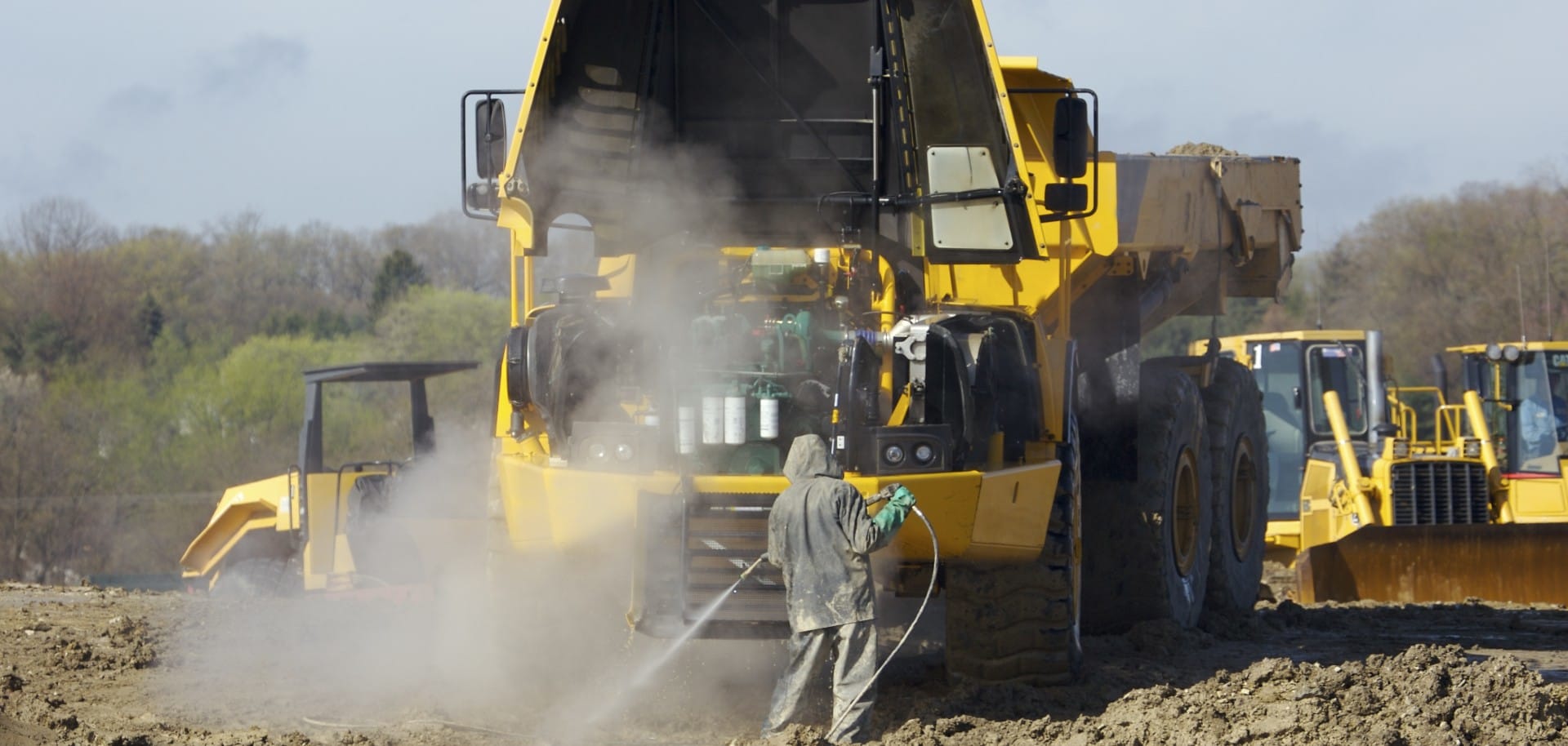 lavamos todo tipo de maquinaria pesada industrial